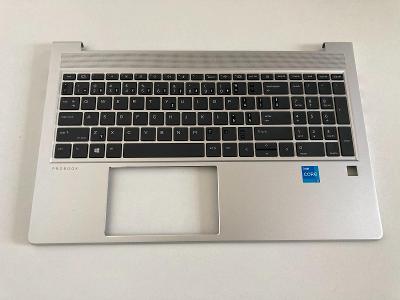 NOVÁ česká klávesnice s dolním krytem pro notebook HP ProBook 450 G8