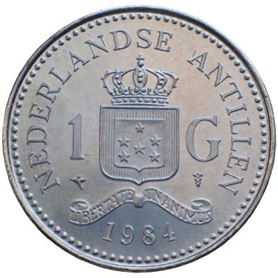 Nizozemské Antily 1 Gulden 1984