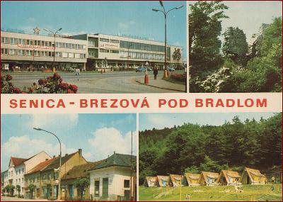 Senica, Brezová pod Bradlom * pionýrský tábor * Slovensko * B1267
