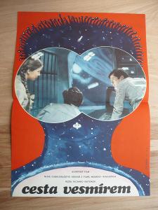 Cesta vesmírem (filmový plakát, film SSSR 1974, režie R