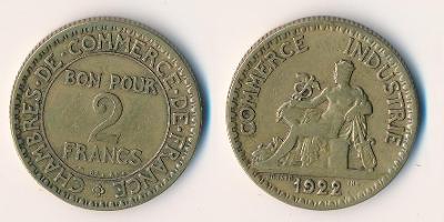 Francie 2 frank 1922