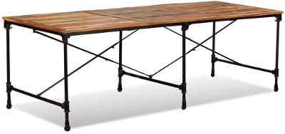 Jídelní stůl masivní recyklované dřevo 240 cm 243994