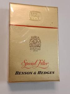 Staré nerozbalené cigarety BENSON & HEDGES !!!!!