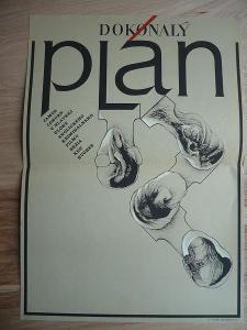 Dokonalý plán (filmový plakát, film ČSSR 1974, režie 