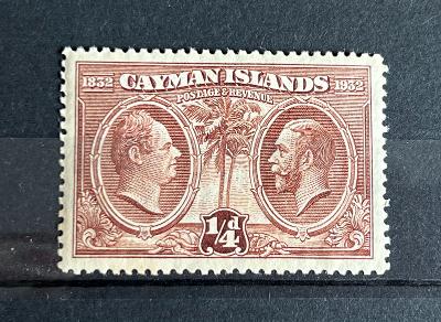 Známka Anglické kolonie - CAYMAN ISLANDS.