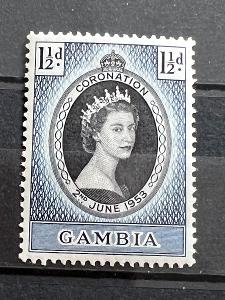 Známka Anglické kolonie - GAMBIA.