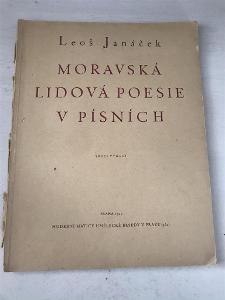 Moravská lidová poesie v písních