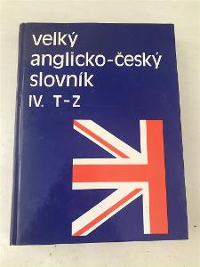 Velký anglicko-český slovník IV. (T-Z)