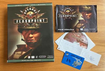 PC hra Operace Flashpoint, Big Box, Česká verze, rok vydání 2001