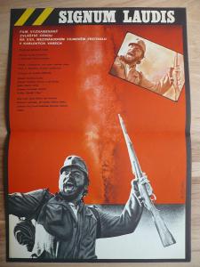 Signum laudis (filmový plakát, film ČSSR 1980, režie Ma