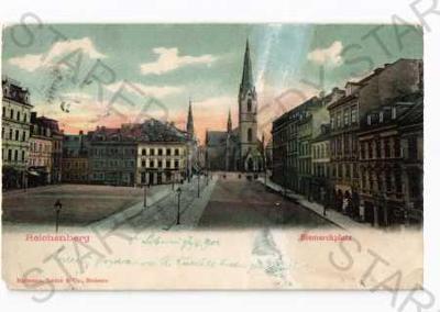 Liberec, náměstí, obchody, DA