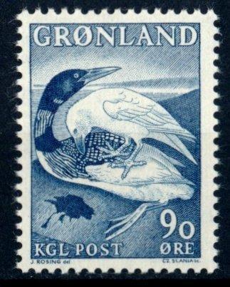 Grónsko 1967 **/Mi. 68 , komplet , ptáci , /L22/
