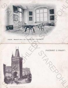 Praha, Centrum, Mostecká věž, interiér, historické