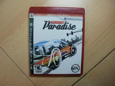 Hra na Ps 3 - Burnout Paradise - Anglický manuál