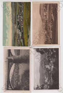 4x Beroun, celkový pohled, řeka, most, Fototypia-V