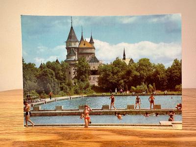 stará pohlednice - BOJNICE - KÚPALISKO ČAJKA