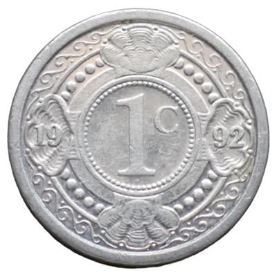 Nizozemské Antily 1 cent 1992