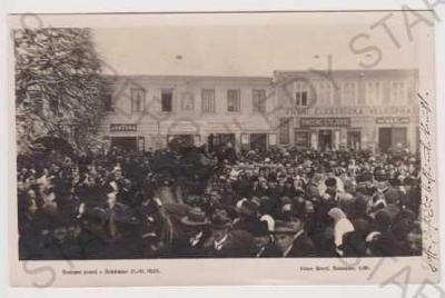 Soběslav - svěcení zvonů 1925