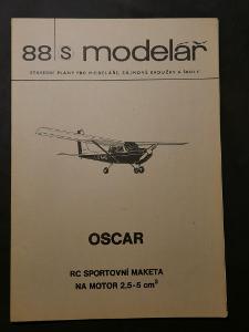 OSCAR - RC SPORTOVNÍ MAKETA !!! 1978