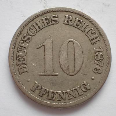 10 Pfennig 1876 A (28.1.A.1)
