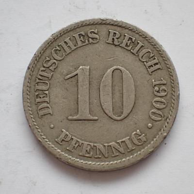 10 Pfennig 1900 A (28.1.B.7)