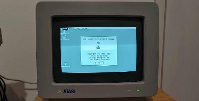 Monitor Atari SM124 - plne funkčný, TOP STAV