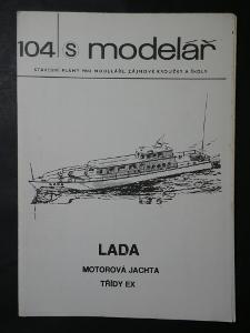 LADA - MOTOROVÁ JACHTA TŘÍDY EX !!! 1980