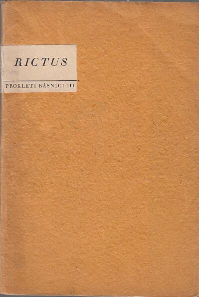 Jehan Rictus [edice Prokletí básníci, sv. 3 - básně, v