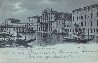 ITALIE - VENEZIA - GONDOLY CANAL GRANDE - 7-MG60