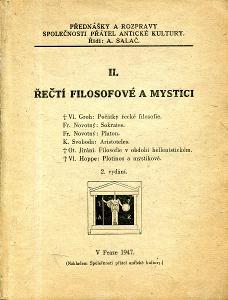 Řečtí filosofové a mystici - Počátky řecké filosofi