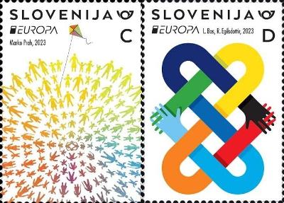 Slovinsko 2023 Známky 1578-1579 ** Europa CEPT mír