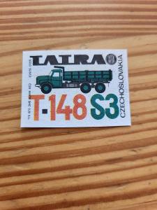 sirky zápalky auto TATRA T 148 S3