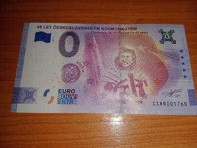 0 Euro Souvenir Česko 2021