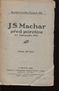 J. S. Machar před porotou 27. 11. 1911 (Knihovnička Času