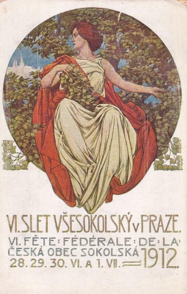 VI.VŠESOKOLSKÝ SLET 1912 - 122-PQ15