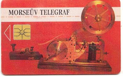 Telefonní karty - Morseův telegraf