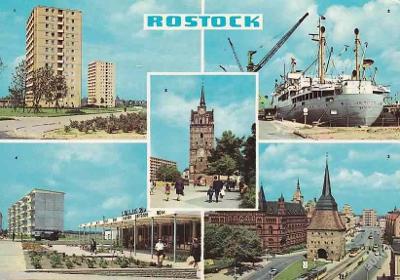 ROSTOCK - VÍCE ZÁBĚROVÁ - EXTRA VELKÁ - 23-IX66
