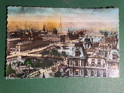 Stará pohlednice - Francie - Paříž