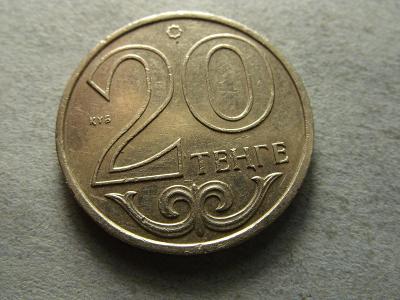KAZACHSTÁN - 20 TENGE z roku  2000 - MILENIUM