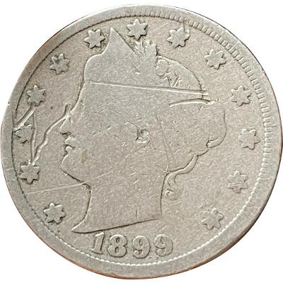 USA - 5 Cent 1899
