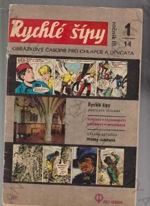 Rychlé šípy, ročník 3, 1/14 Jaroslav Foglar 1971