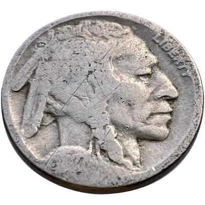 USA 5 Cent Indián - Bizon