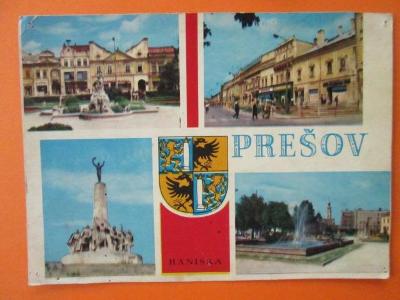 Slovensko --- Prešov --- Haniska --- starší pohlednice
