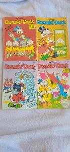 Donald Duck, v němčině, 4 kusy, 1982-186