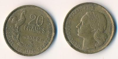 Francie 50 franků 1952 B