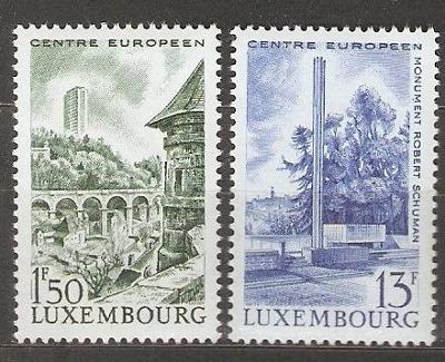 Luxemburg 1966 Mi 738-9 **