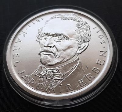 Sada 4 Ag mincí 500 Kč Erben - Trnka - Blachut - Kolář BK s cert.