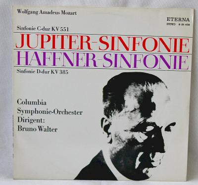 LP - Wolfgang Amadeus Mozart - Jupiter-Sinfonie, Haffner-Sinfonie (a3)
