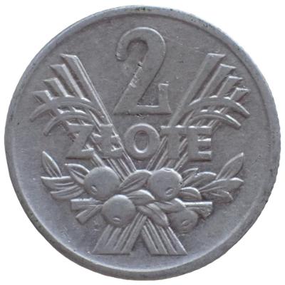 Polsko 2 Zloté 1958