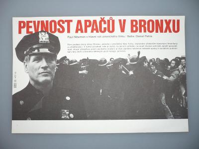 Pevnost Apačů v Bronxu (filmový plakát, papírová foto